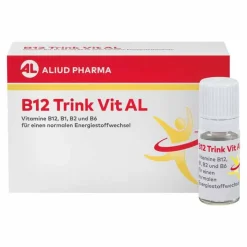 Aliud Pharma Vitamin B12 (Cobalamin)-B12 Trink Vit AL Trinkfläschchen, 10X8 ml