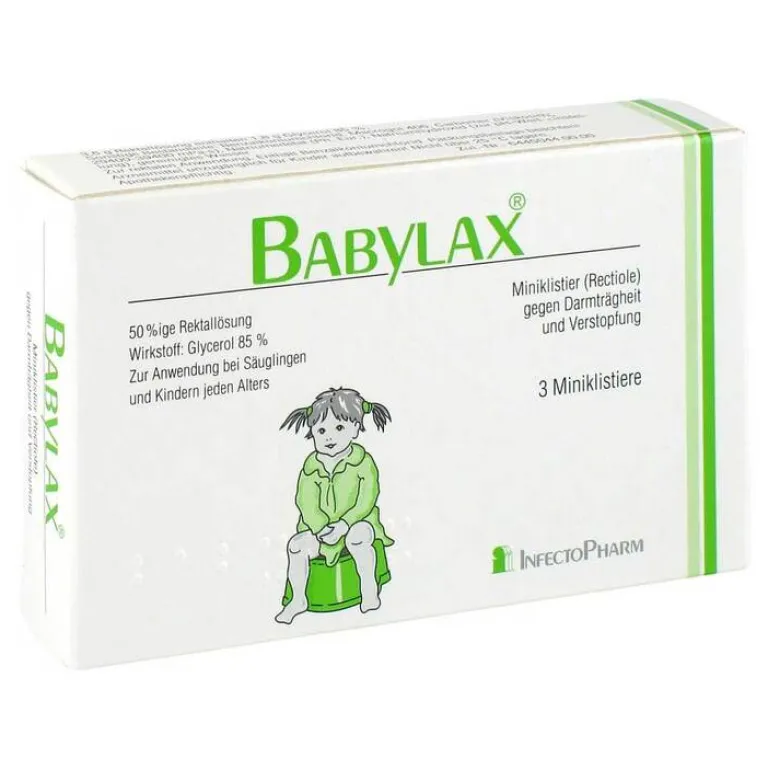 Babylax Klistier, 3 St-Kinder Abführmittel Kinder