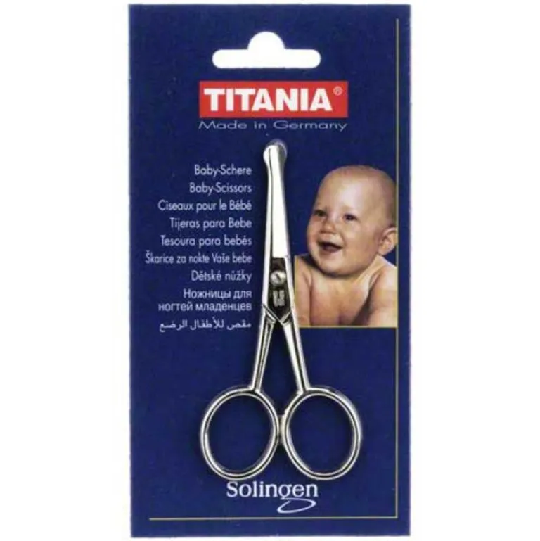 Titania Haut- & Haarpflege-Babyschere Solingen , 1 St