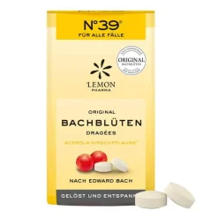 Bachblüten No.39 Dragees nach Dr. Bach, 21 g- Hirnleistung & Nerven