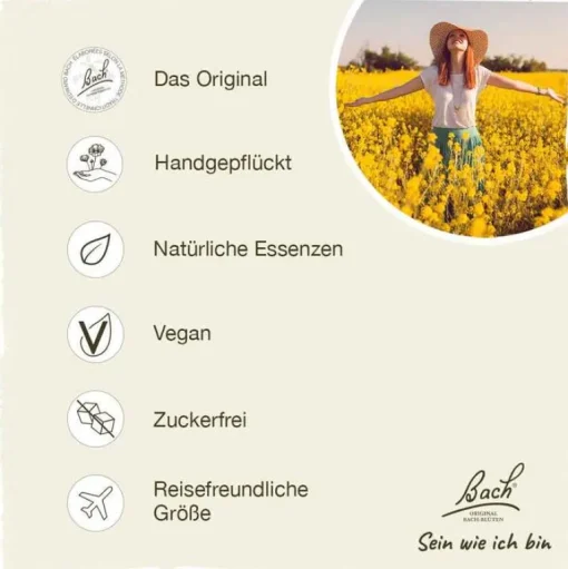 Original Bachblüten Bachblütentropfen-Bachblüten Nr. 12 Gentian Tropfen, 20 ml