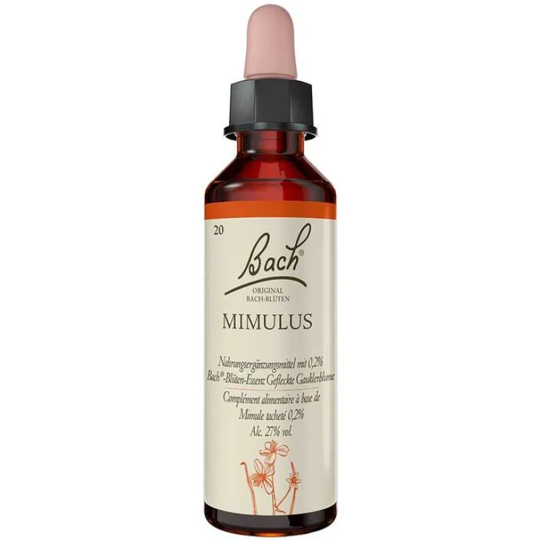 Bachblüten Nr. 20 Mimulus Tropfen, 20 ml^Original Bachblüten Sale