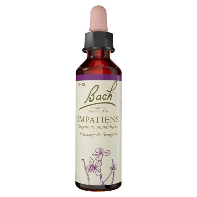 Original Bachblüten Bachblütentropfen-Bachblüten Original 18 Impatiens Tropfen, 10 ml