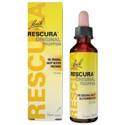Bachblüten Original Tropfen mit Alkohol, 20 ml^Rescura Clearance