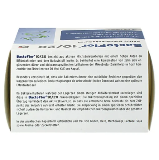 10 / 20 Kapseln, 100 St^Bactoflor