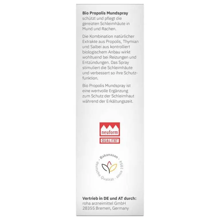 Bakanasan Mundpflege-Bio Propolis Mundspray, 15 ml