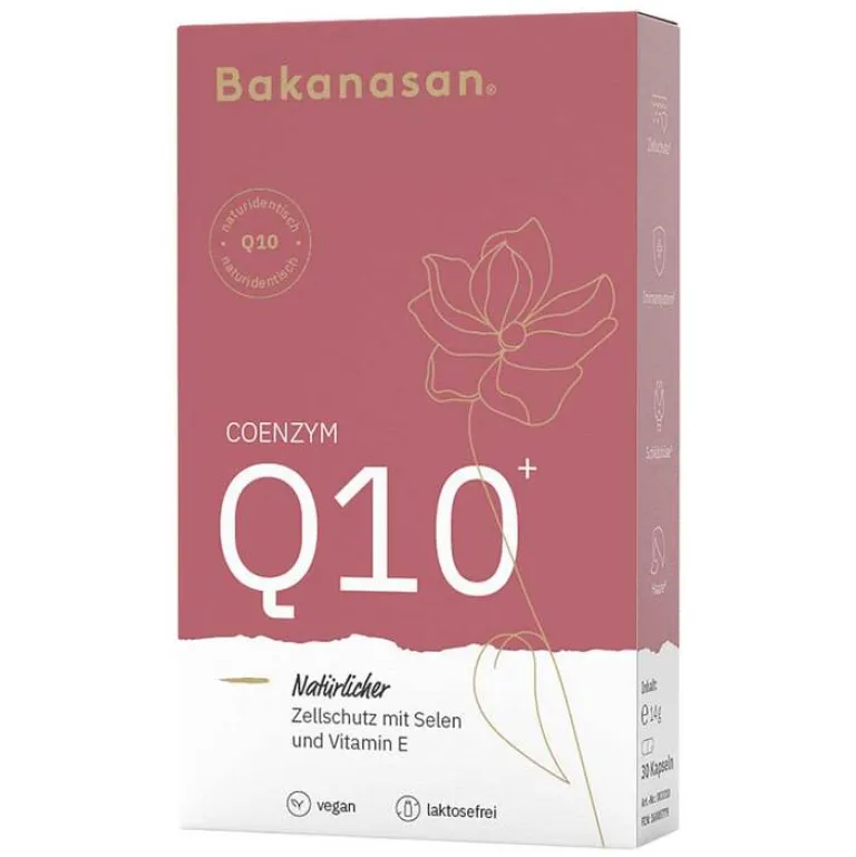 Bakanasan Coenzym Q10 Plus Kapseln, 30 St- Coenzym Q10