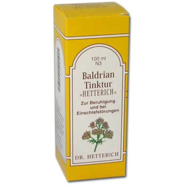 Hetterich Baldriantinktur , 100 ml- Baldrian|Beruhigungsmittel
