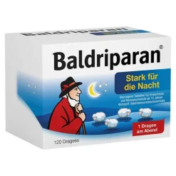 Baldriparan Stark für die Nacht überzogene Tabletten, 120 St- Baldrian|Beruhigungsmittel
