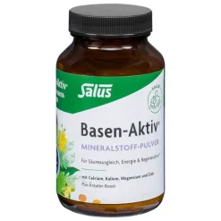 Salus Säure-Basenhaushalt-Basen Aktiv Mineralstoff-Kräuter-Extrakt-Pulver, 90 g