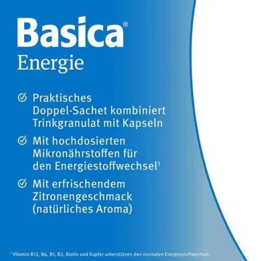Energie Trinkgranulat + Kapseln, 30 St^Basica Online
