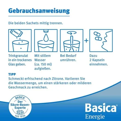 Energie Trinkgranulat + Kapseln, 30 St^Basica Online