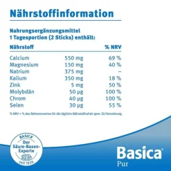 Basica Säure-Basenhaushalt-Pur Pulver, 50 St