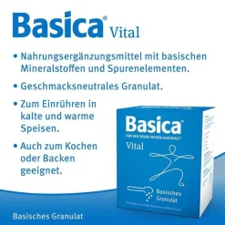 Basica Säure-Basenhaushalt-Vital Granulat, 800 g