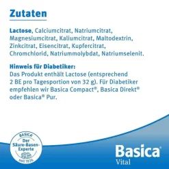 Basica Säure-Basenhaushalt-Vital Granulat, 800 g