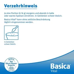 Basica Säure-Basenhaushalt-Vital Granulat, 800 g