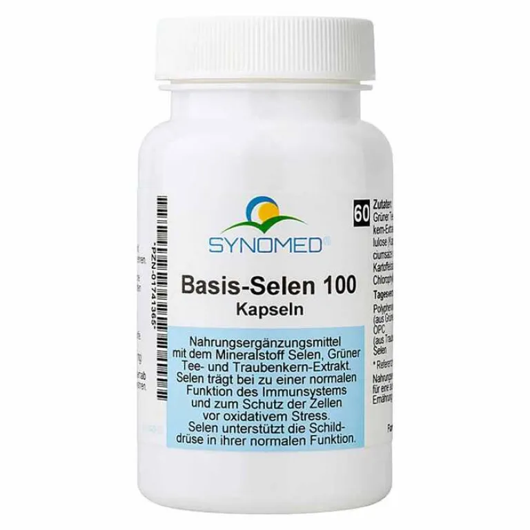 Synomed Selen-Basis Selen 100 Kapseln, 60 St