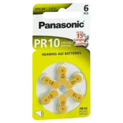 Batterien für Hörgeräte PR 10, 6 St^Panasonic Online