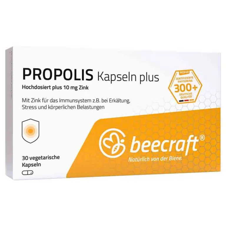 Propolis Kapseln Plus, 30 St^Beecraft