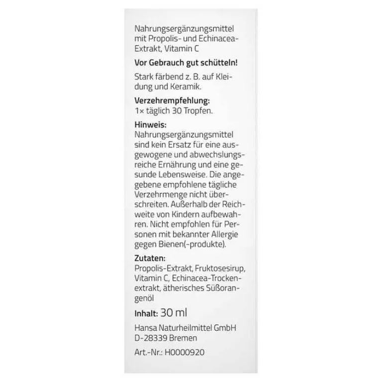 Propolis Tropfen 55% plus Echinacea, 30 ml^Beecraft Clearance