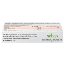 Beh Homocystein extra Kapseln, 30 St^Imstam Sale
