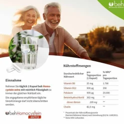 Beh Homocystein extra Kapseln, 30 St^Imstam Sale