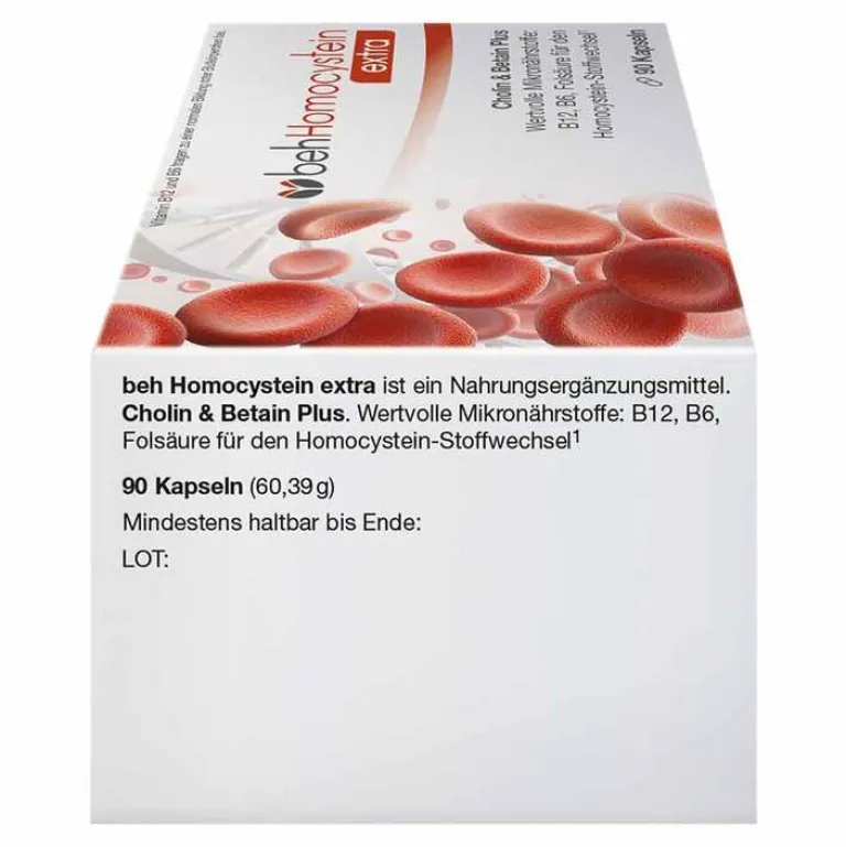 Beh Homocystein extra Kapseln, 90 St^Imstam Best