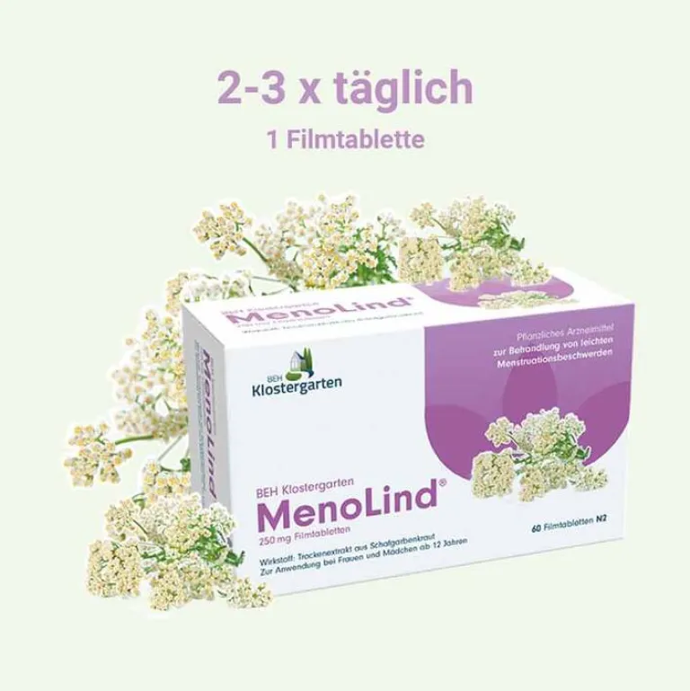 Menolind BEH Klostergarten ® 250 mg Filmtabletten, 60 St- Pms Behandeln