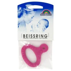 Beissring 160514 mit Griff r, 1 St- Beißringe