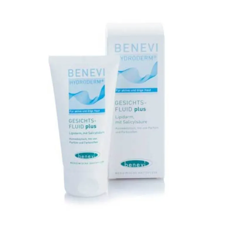 Benevi Hydroderm Gesichts Fluid plus, 50 ml- Unreine Haut|Tagespflege