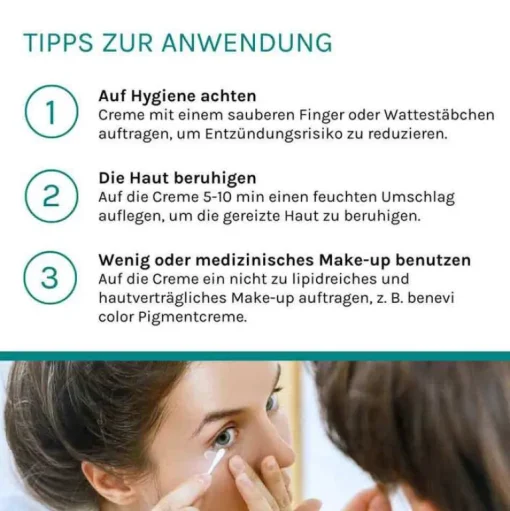Benevi Augenpflege-Neutral Augenlid-Creme, 15 ml