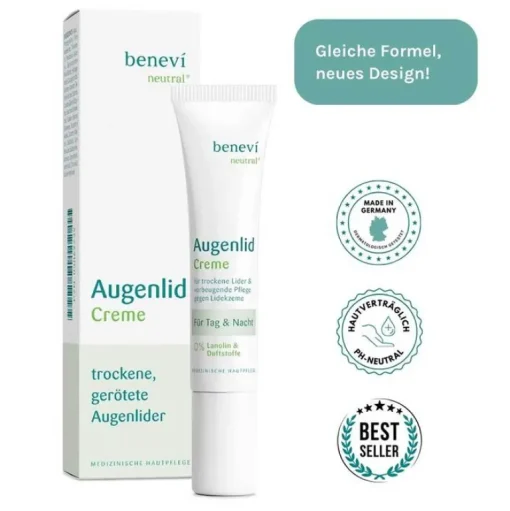 Benevi Augenpflege-Neutral Augenlid-Creme, 15 ml