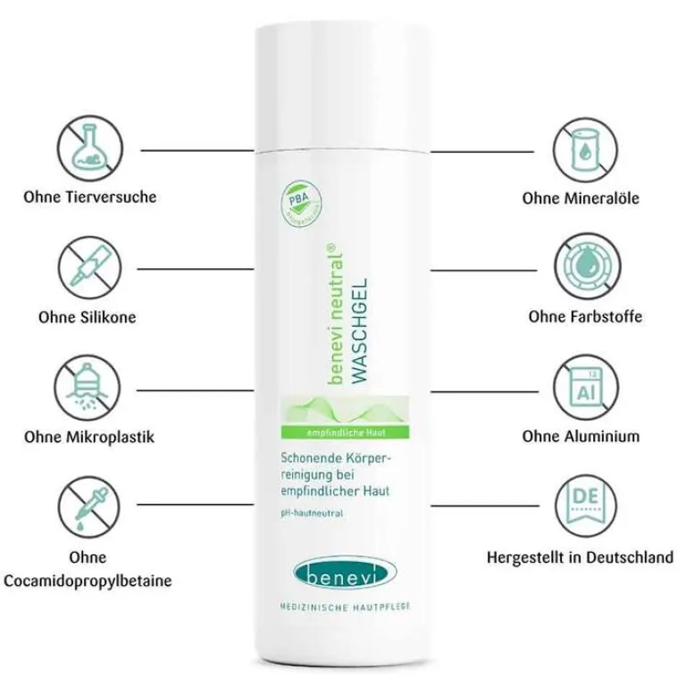 Benevi Reinigung-Neutral Waschgel, 200 ml