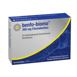 Benfo-Biomo Vitamin B1 (Thiamin)-300 mg Filmtabletten, 30 St