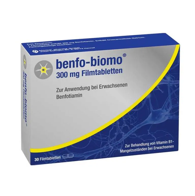 Benfo-Biomo Vitamin B1 (Thiamin)-300 mg Filmtabletten, 30 St