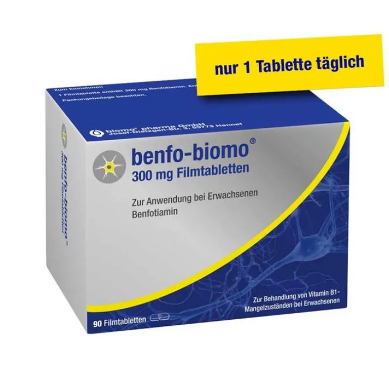 Benfo-Biomo Vitamin B1 (Thiamin)-300 mg Filmtabletten, 30 St