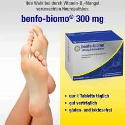Benfo-Biomo Vitamin B1 (Thiamin)-300 mg Filmtabletten, 30 St