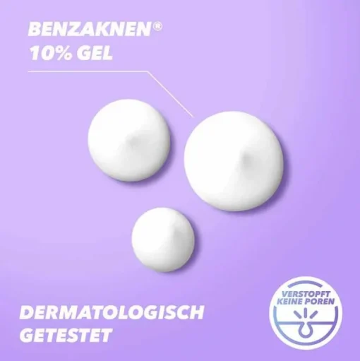 ® 10% Gel bei mittelschwerer bis schwerer Akne, 2X60 g^Benzaknen New
