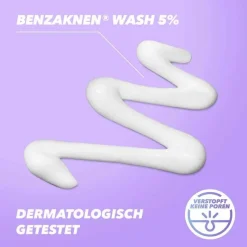 Benzaknen Akne-Creme-® Wash 5% Suspension bei unreiner Haut und leichter Akne, 2X100 g
