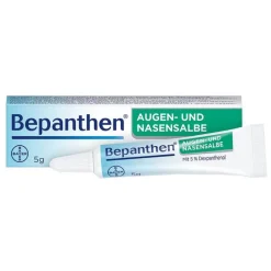 Bepanthen Nasensalbe|Augensalbe-Augen- und Nasensalbe zur Förderung der Wundheilung, 5 g