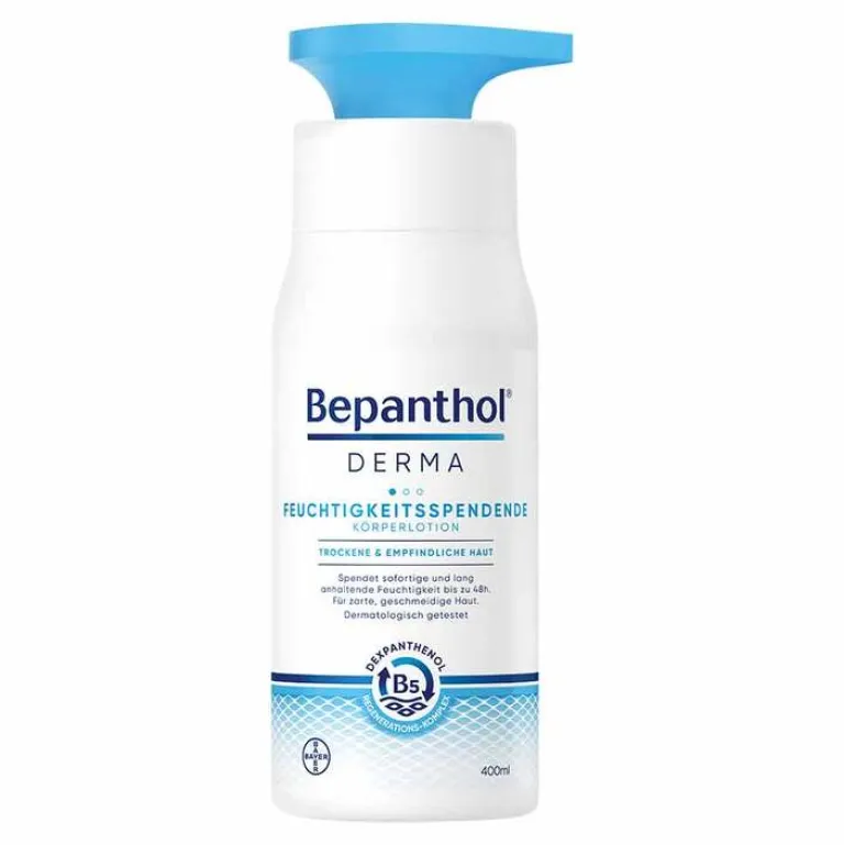 Bepanthol Körpermilch & Lotionen-Derma feuchtigkeitsspendende Körperlotion, 1X400 ml