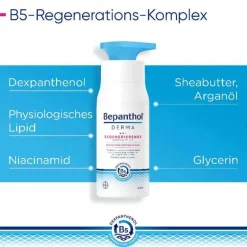 Bepanthol Körpermilch & Lotionen-Derma regenerierende Körperlotion Nachfüllbeutel, 1X400 ml