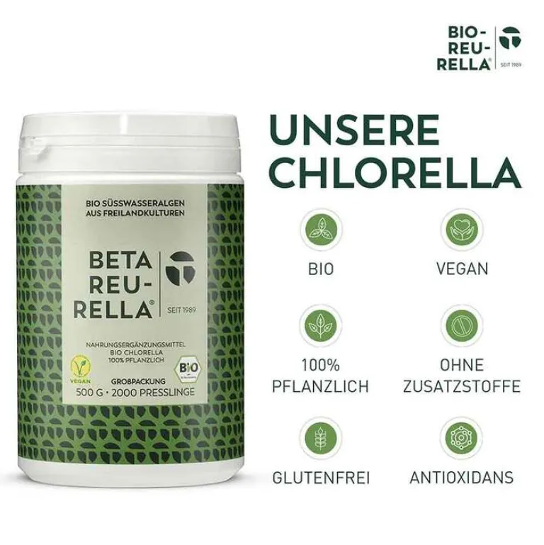 Bio Süßwasseralgen Tabletten, 2000 St^Beta Reu Rella Discount