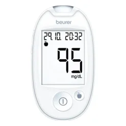 Beurer Blutzuckermessgerät-Blutzuckermessgerät GL 44 mg / dl weiß, 1 St