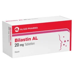 Aluid Bilastin AL 20 mg Tabletten, 10 St- Bilastin|Allergie Tabletten