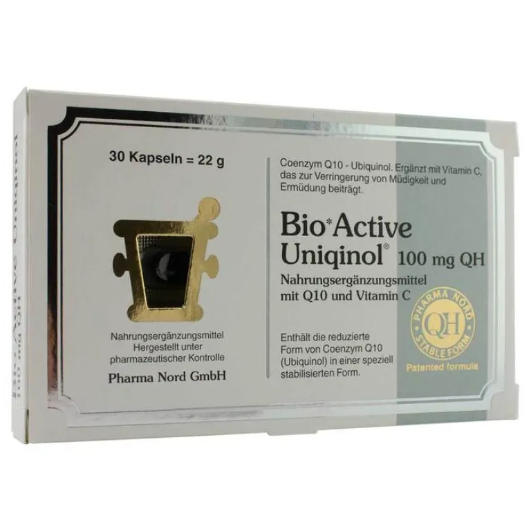 Bio Active Uniqinol 100 mg QH Kapseln, 30 St^ Clearance