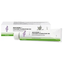 Biochemie 1 Calcium fluoratum D 6 Creme, 100 ml^Bombastus New