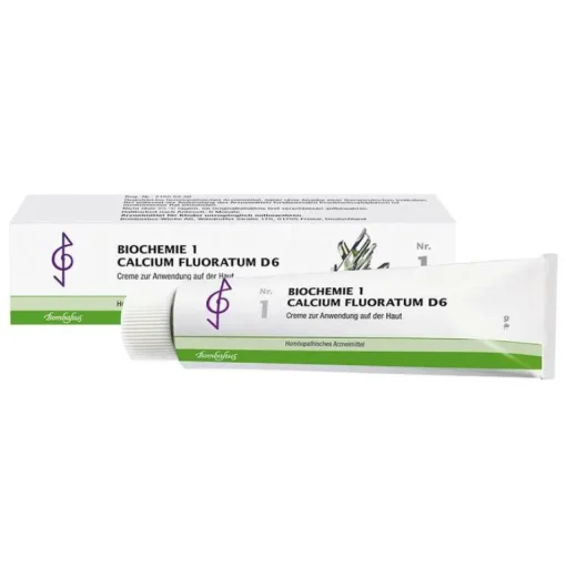 Biochemie 1 Calcium fluoratum D 6 Creme, 100 ml^Bombastus New