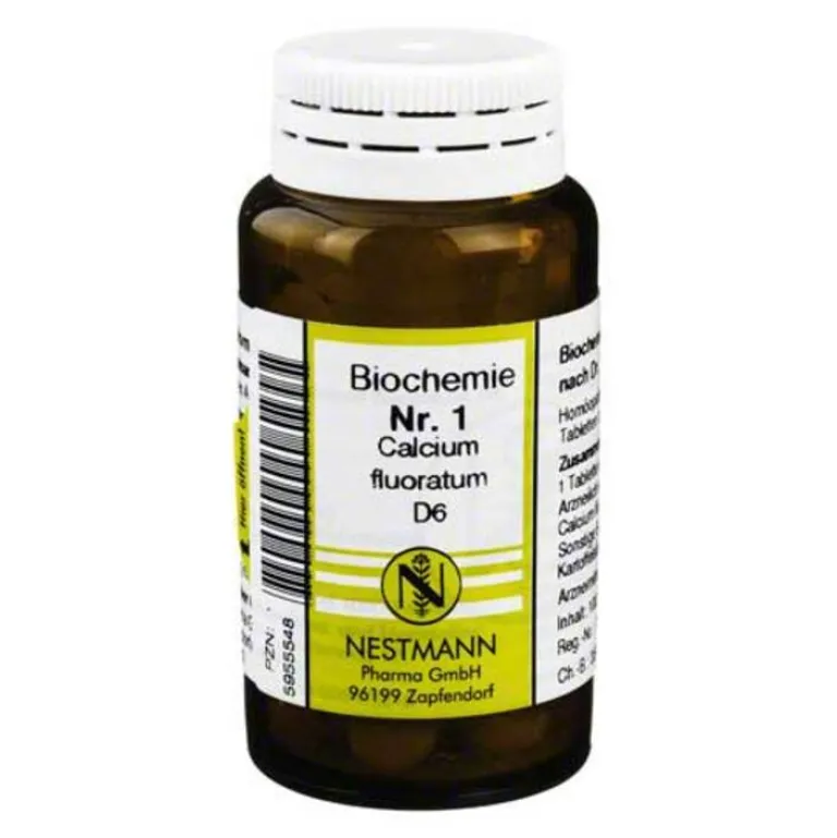 Nestmann D 6-Biochemie 1 Calcium fluoratum D 6 Tabletten, 100 St