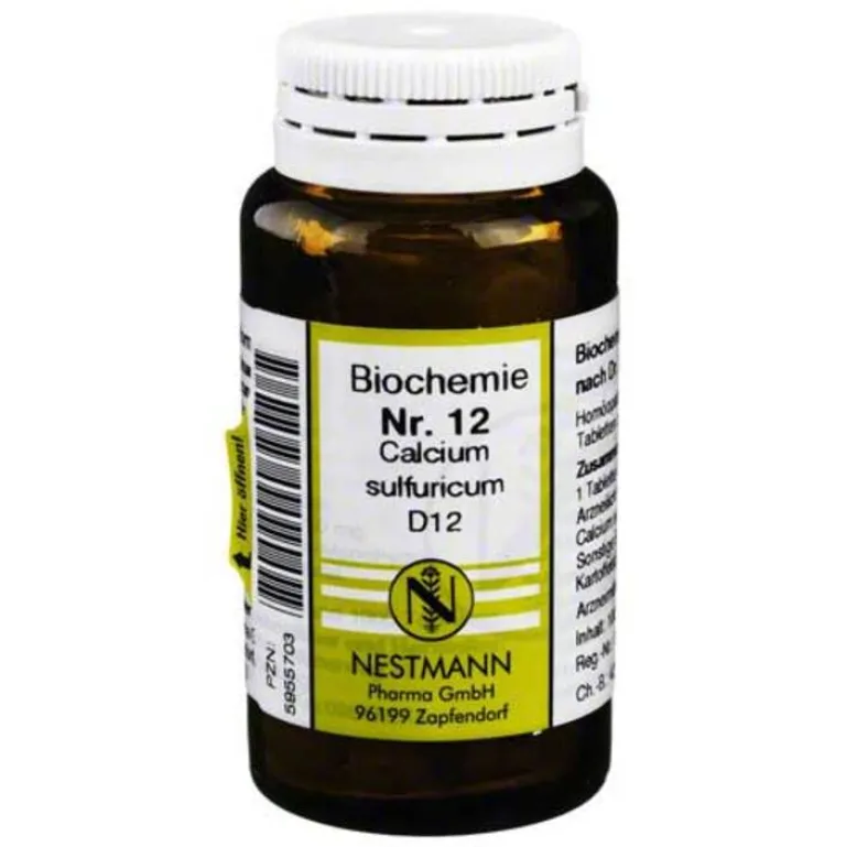 Nestmann D 12-Biochemie 12 Calcium sulfuricum D 12 Tabletten, 100 St